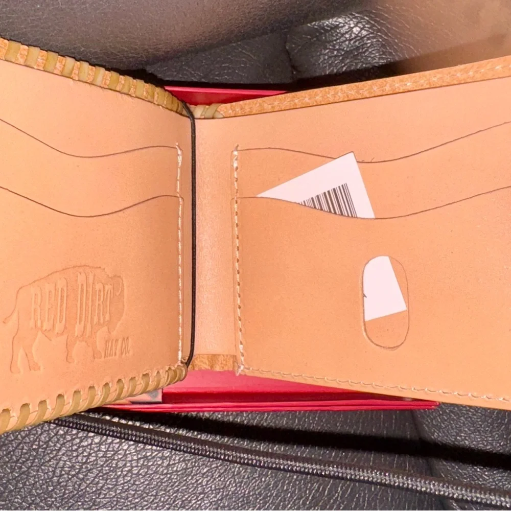 RH Co. Tan Leather Bifold Wallet